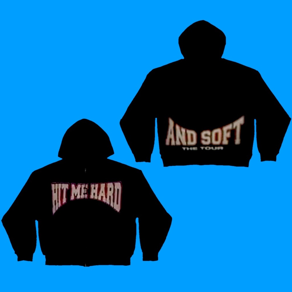 Billie Eilish heavy weight zip up hoodie